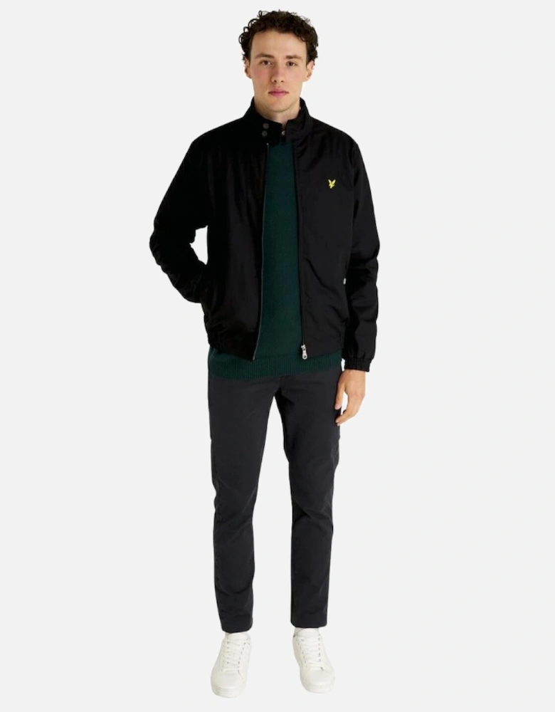 Lyle & Scott Crew Neck Lambswool Dark Green Blend Jumper