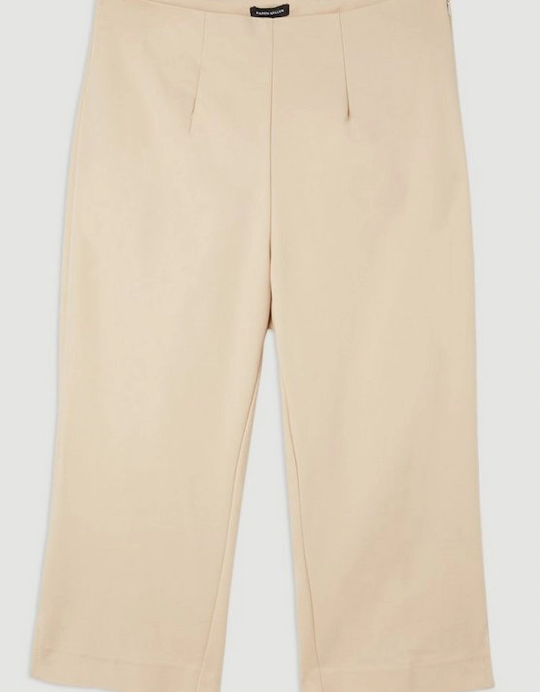 Techno Cotton Woven Crop Trouser