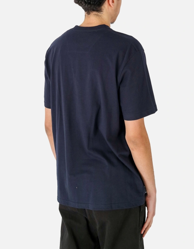 Cartellion Chest Logo Navy Tee