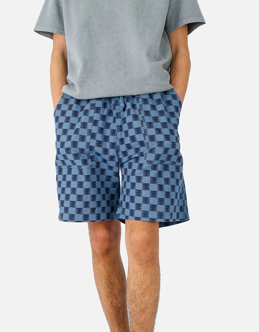 Canvas Chef Check Blue Short, 5 of 4