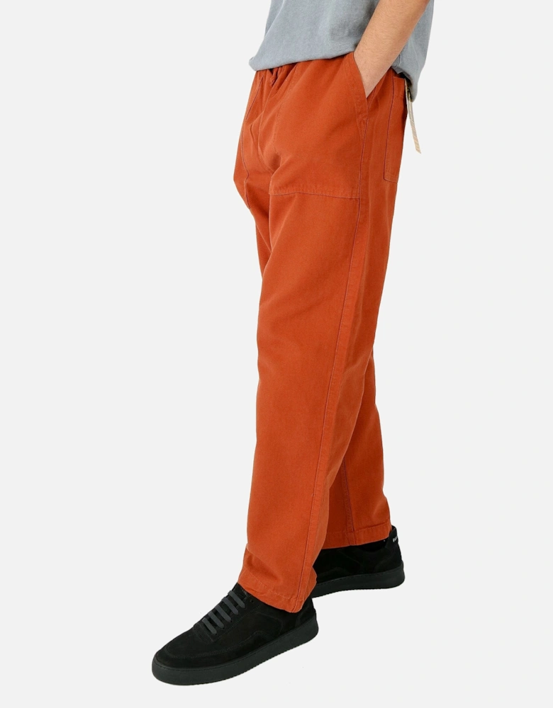Canvas Chef Orange Pant