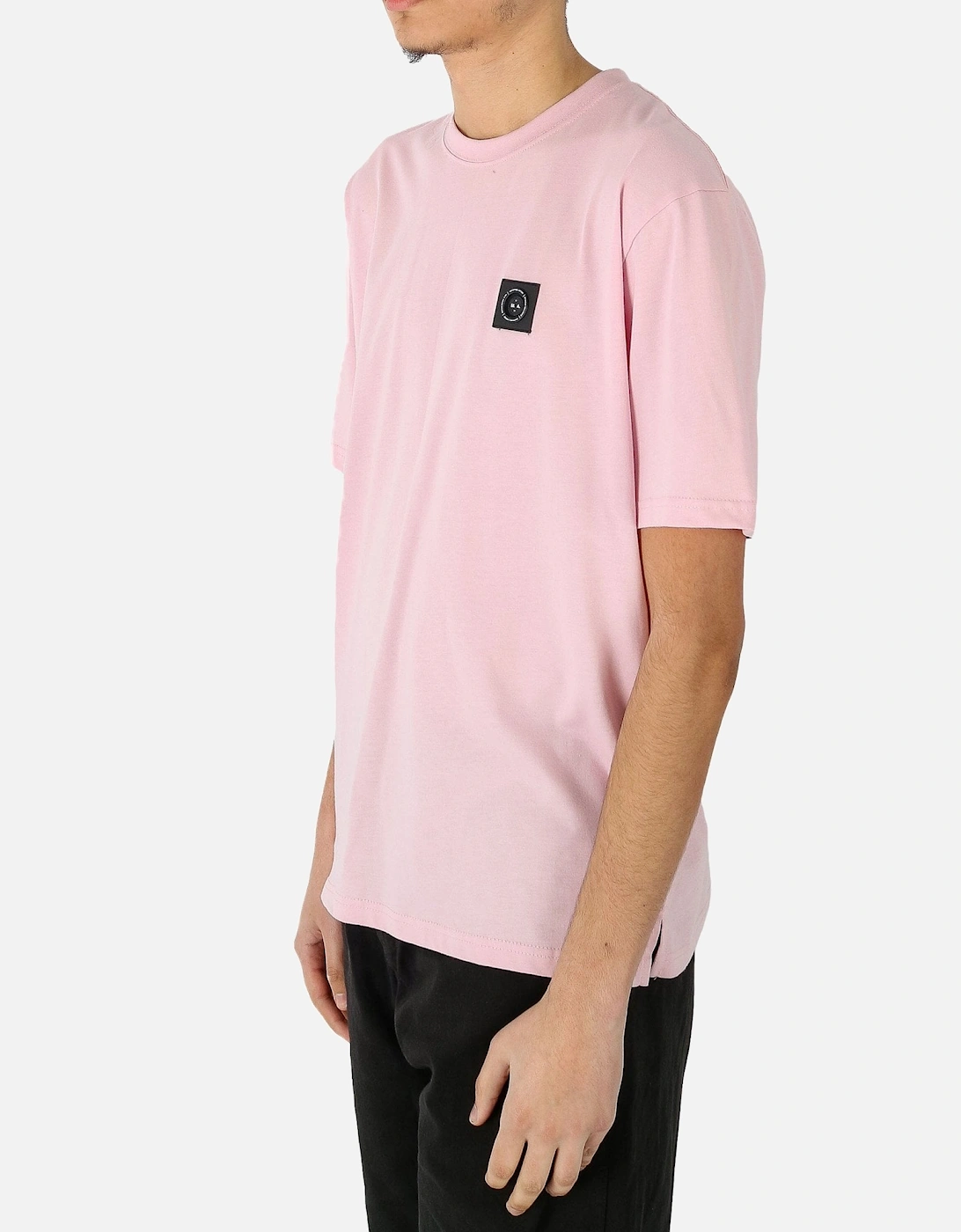 Siren Chest Logo Pink Tee