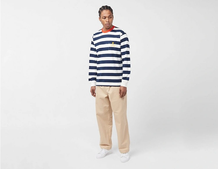 Squiggly Stripe Long Sleeve T-Shirt