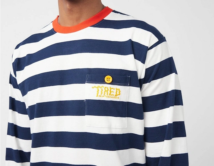 Squiggly Stripe Long Sleeve T-Shirt