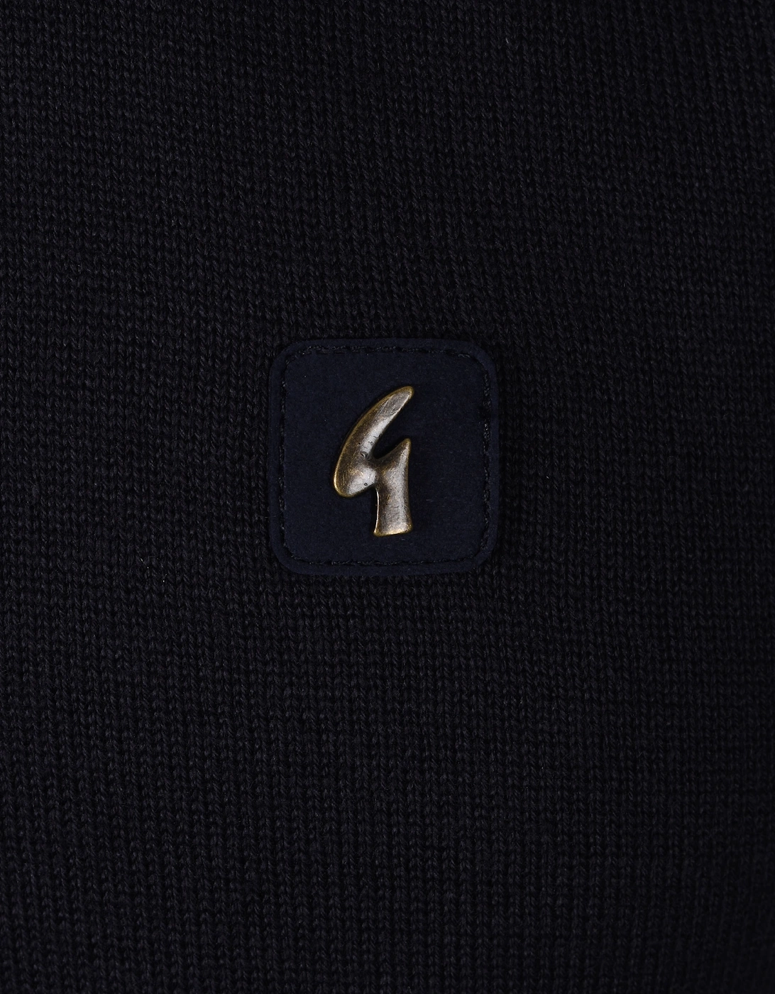 Lineker Knitted Polo Shirt Navy
