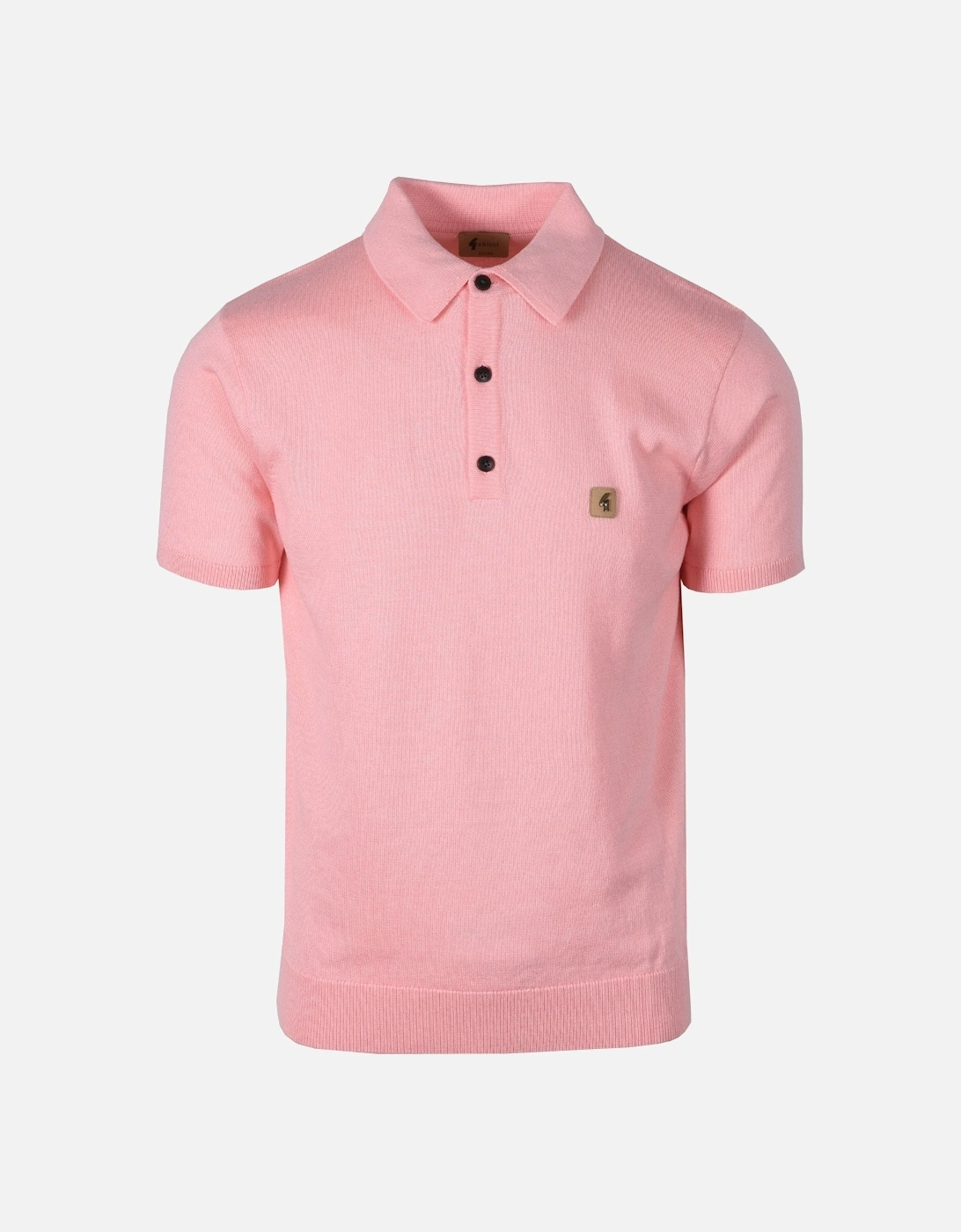 Vintage Jackson Knitted Polo Shirt Coral, 4 of 3