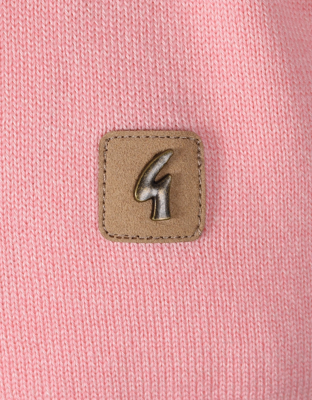 Vintage Jackson Knitted Polo Shirt Coral