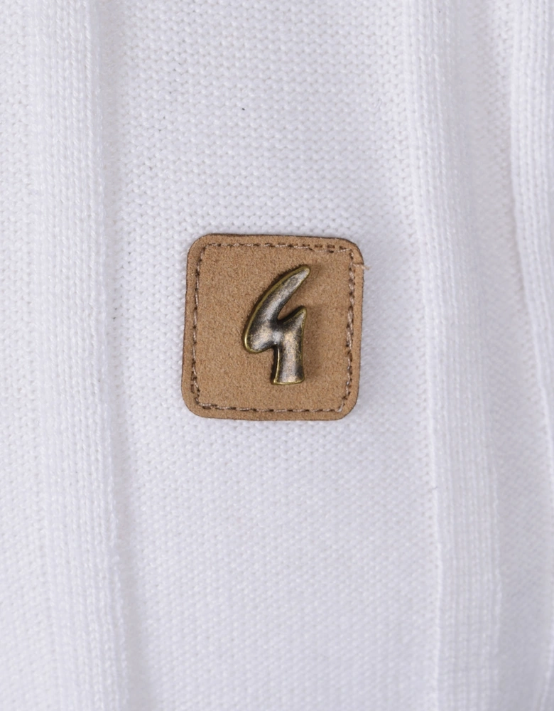 Vintage Canto Polo Shirt White