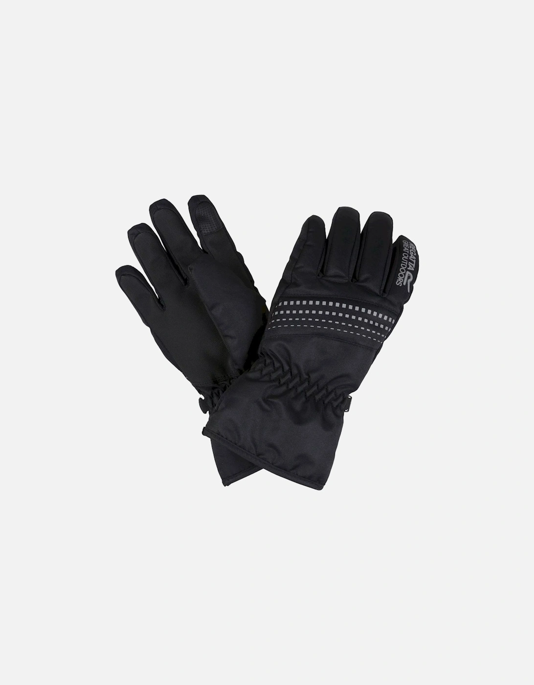 Regatta Childrens/Kids Arlie III Waterproof Gloves - Black - Size: 7-10 years