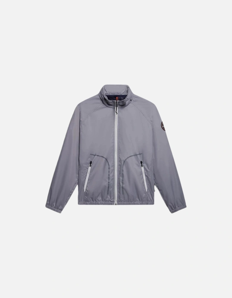 A -Cloudy Windbreaker - Grey Owl