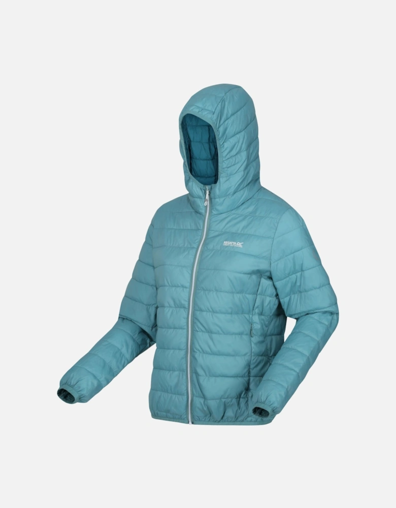 Womens Hooded Hillpack Padded Hooded Insulated Coat