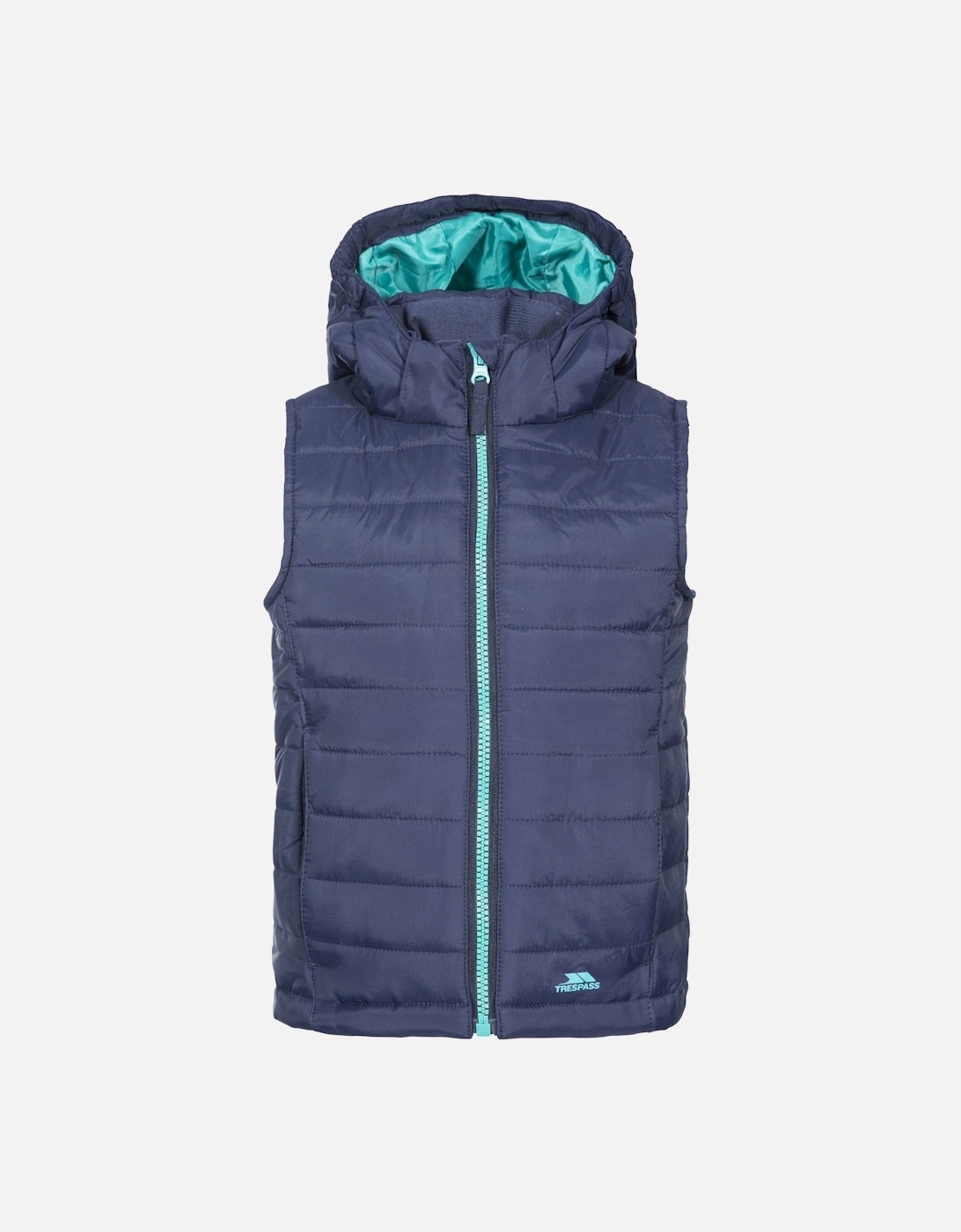 Girls Aretha Hooded Casual Gilet, 5 of 4
