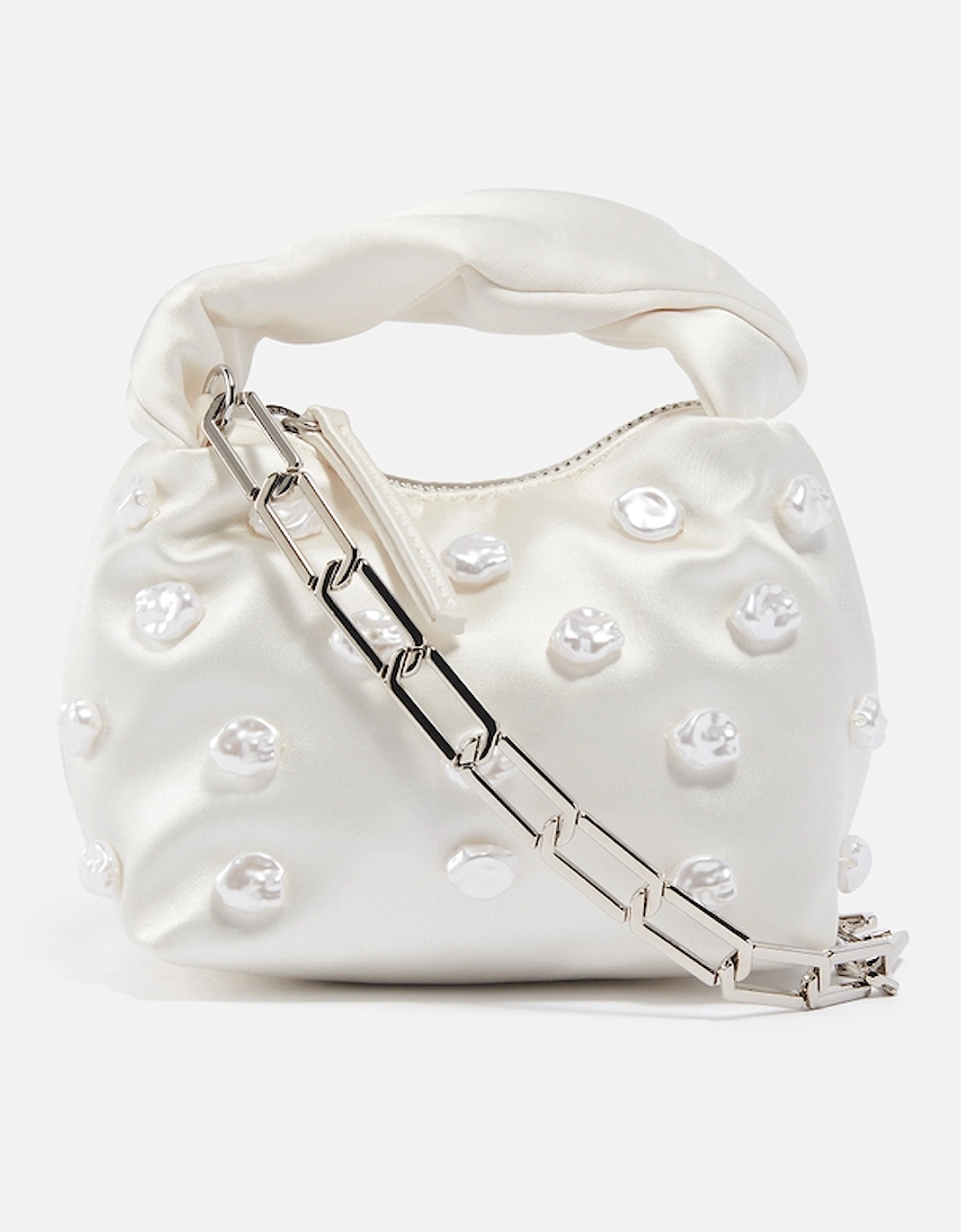 Ziggy Embellished Satin Micro Hobo Bag, 2 of 1