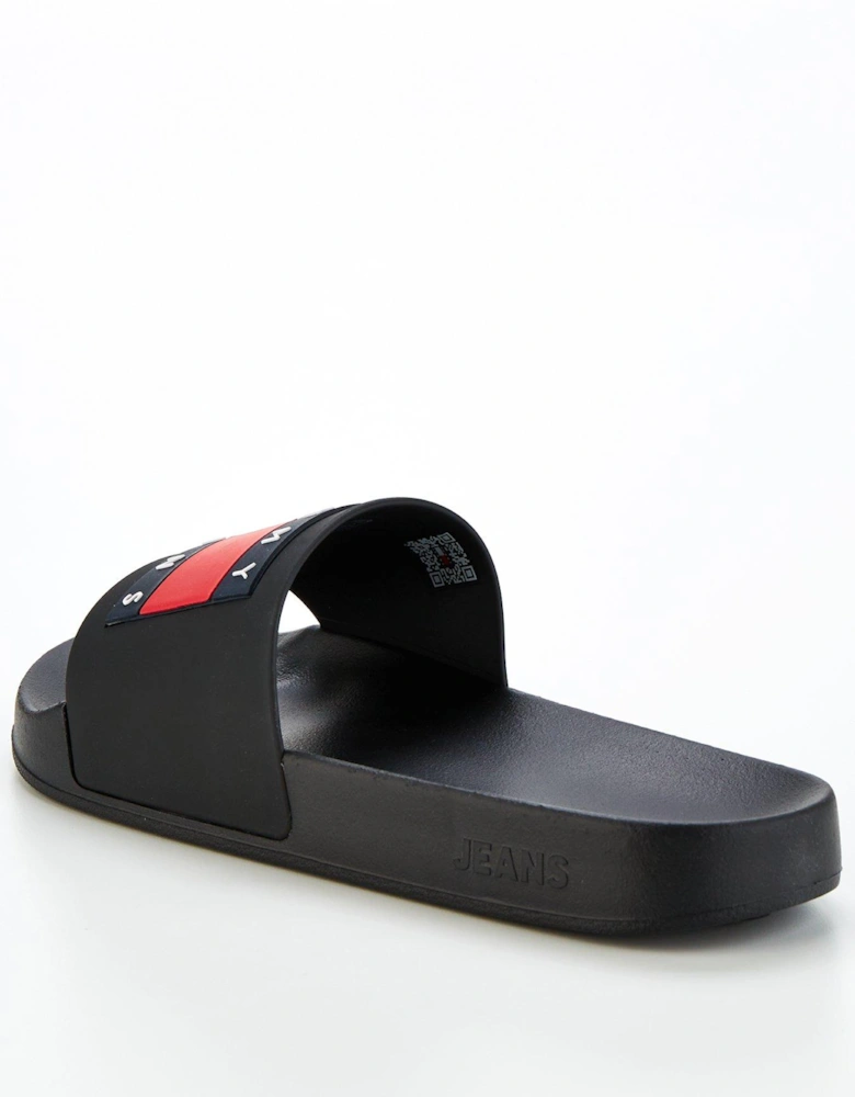 Flag Slide - Black