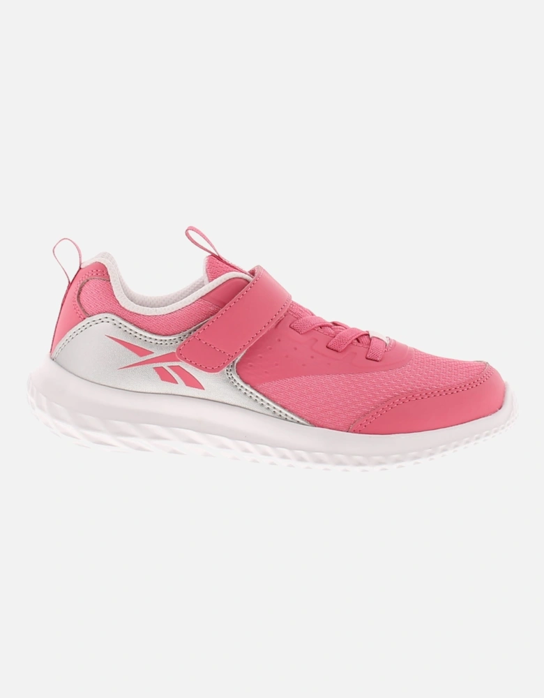 Junior Girls Trainers Rush Runner 4 Touch Fastening pink UK Size