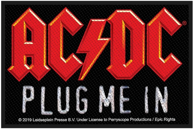 Plug Me In Logo Patch