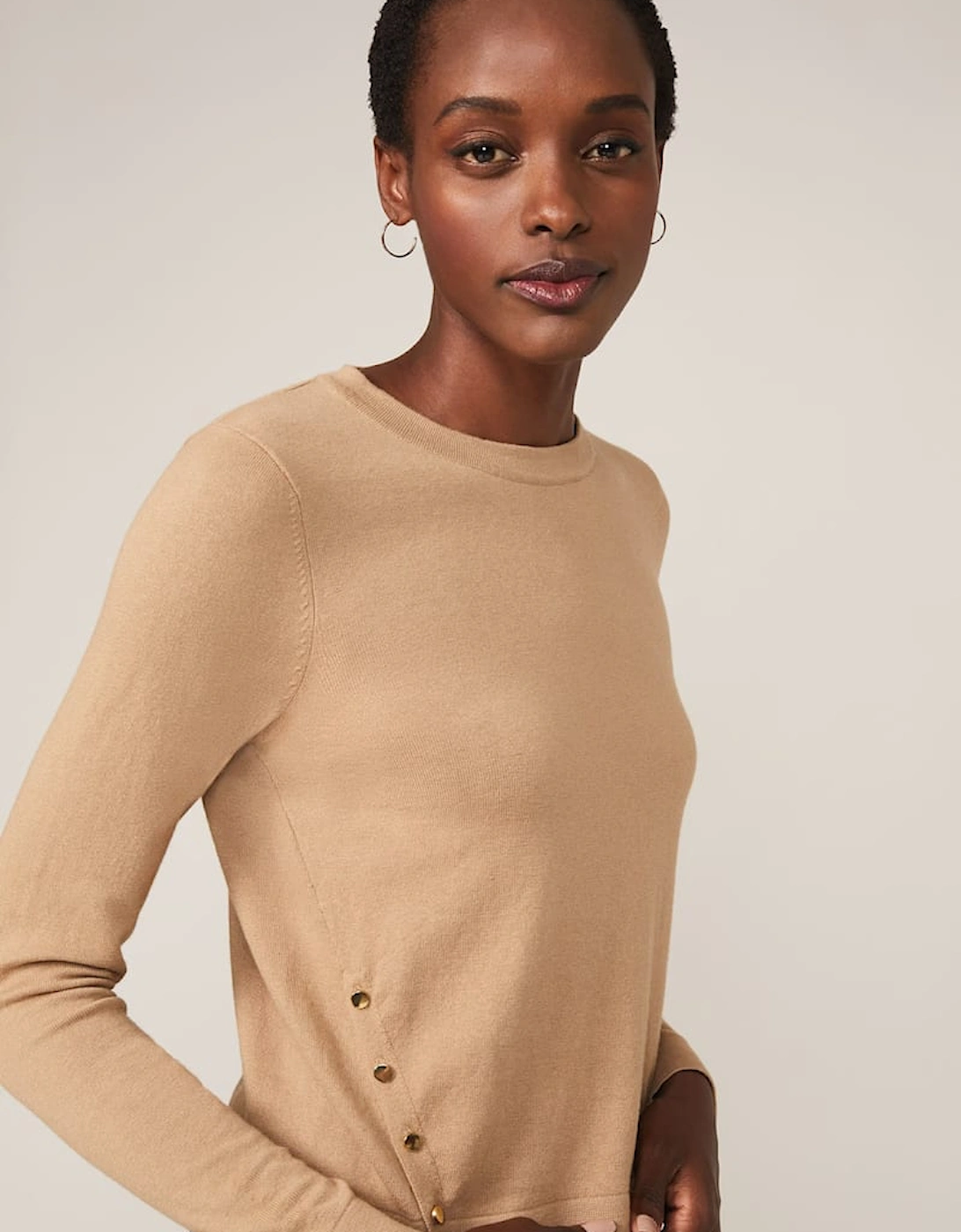Bella Button Knit Top, 7 of 6