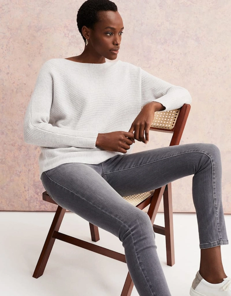 Isabella Ripple Wool Cashmere Jumper