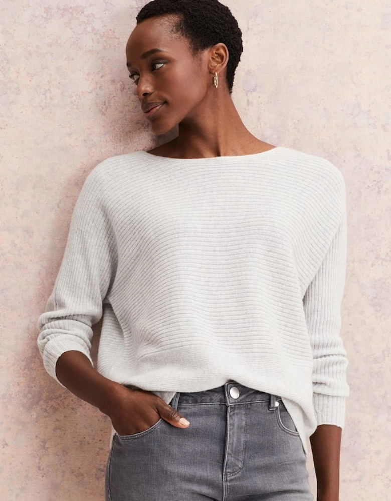 Isabella Ripple Wool Cashmere Jumper