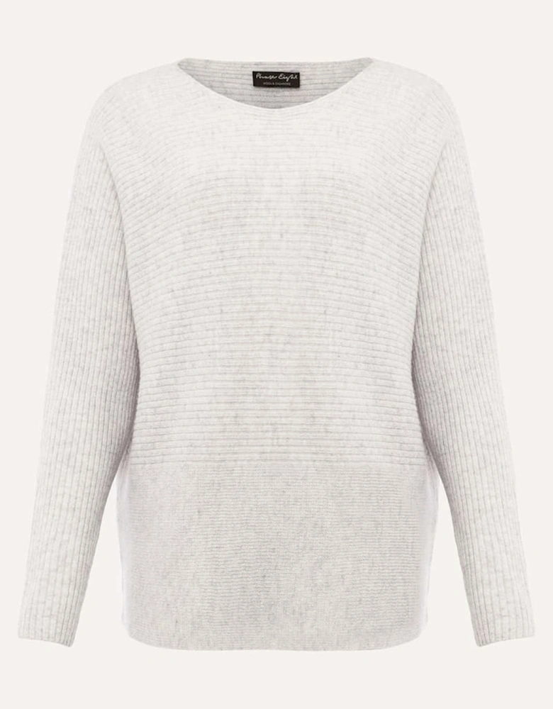 Isabella Ripple Wool Cashmere Jumper