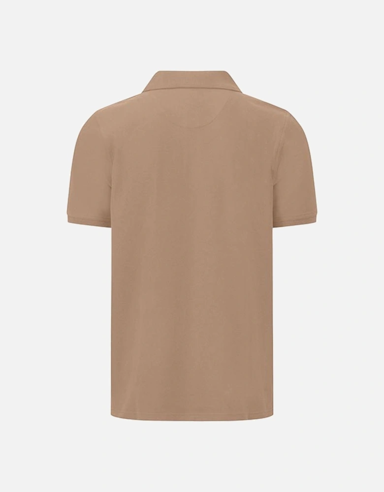 Fynch-Hatton Men's Supima Basic Polo Sand