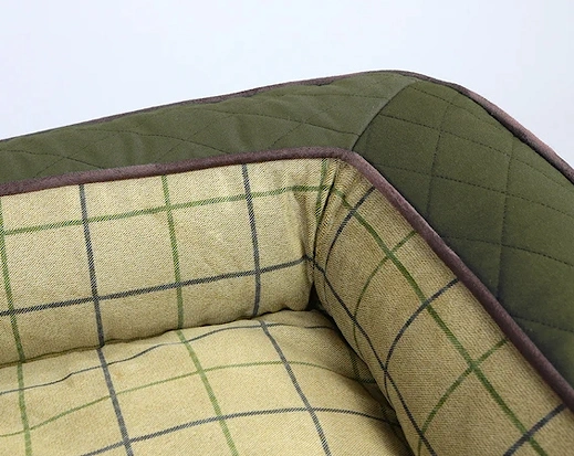 Country Sofabed Olive Green -90x65