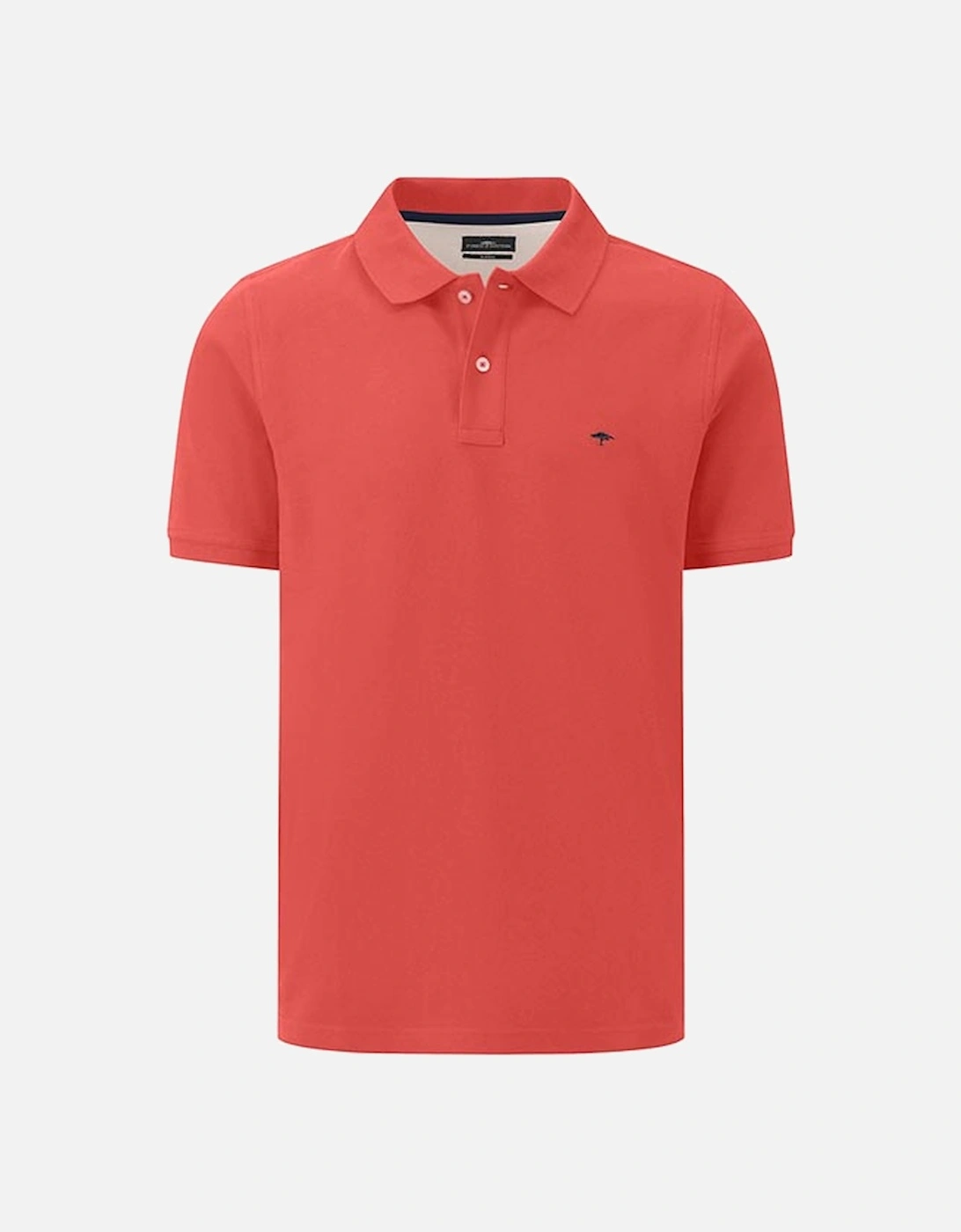 Fynch-Hatton Men's Supima Basic Polo Orient Red, 3 of 2