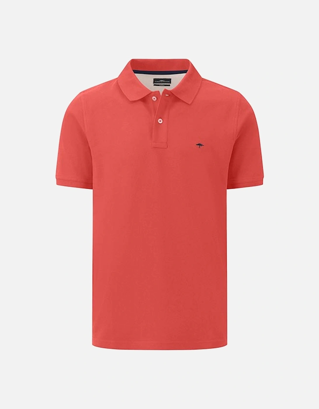 Fynch-Hatton Men's Supima Basic Polo Orient Red