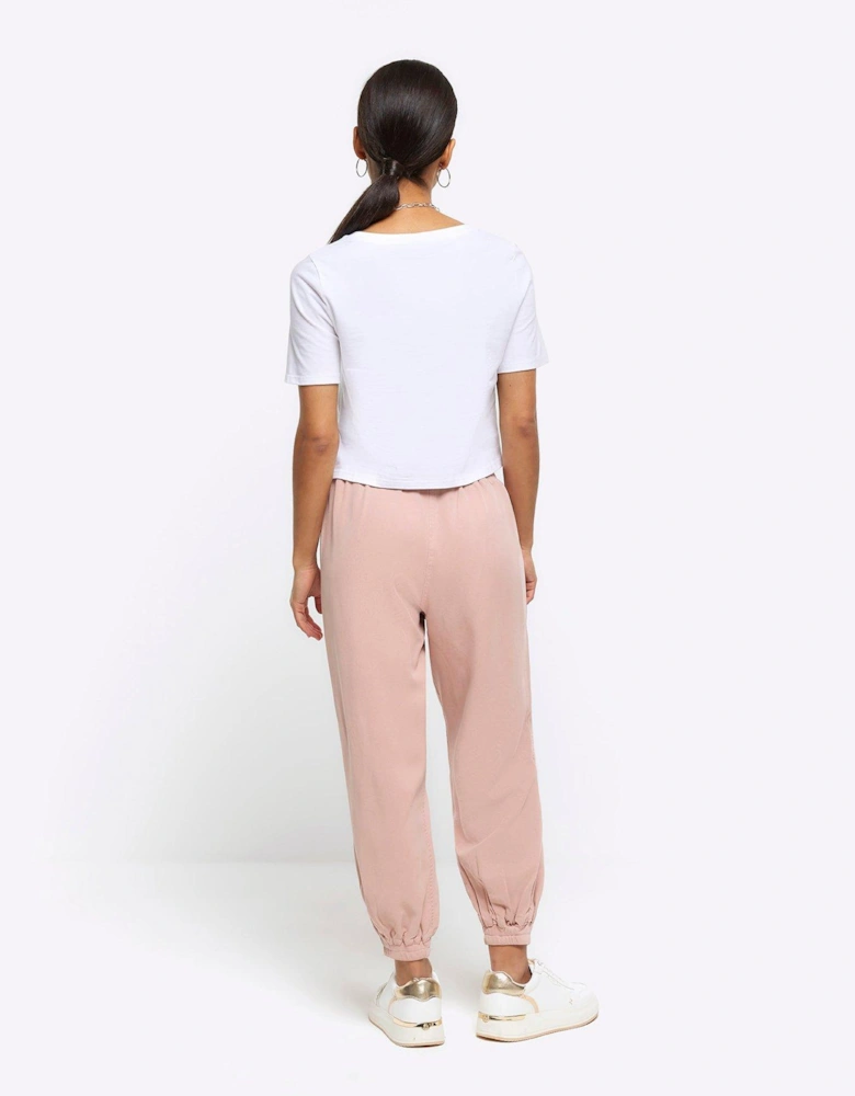 RI Petite Petite Lyocell Jogger - Medium Pink