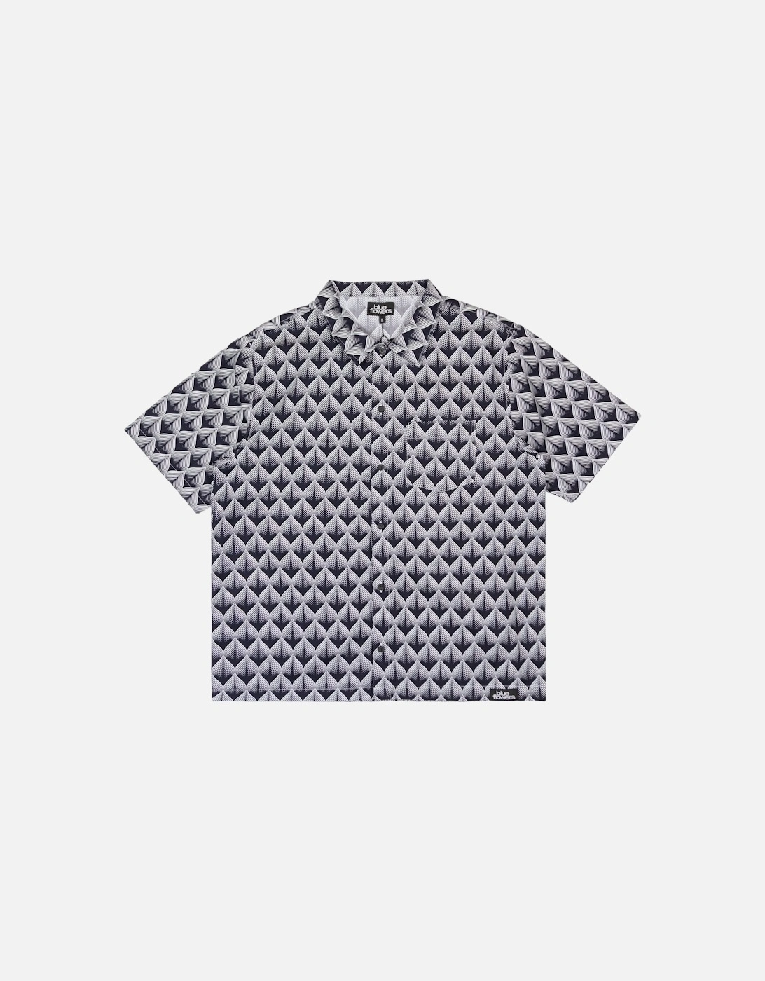 Spade Shirt - Black/White, 6 of 5