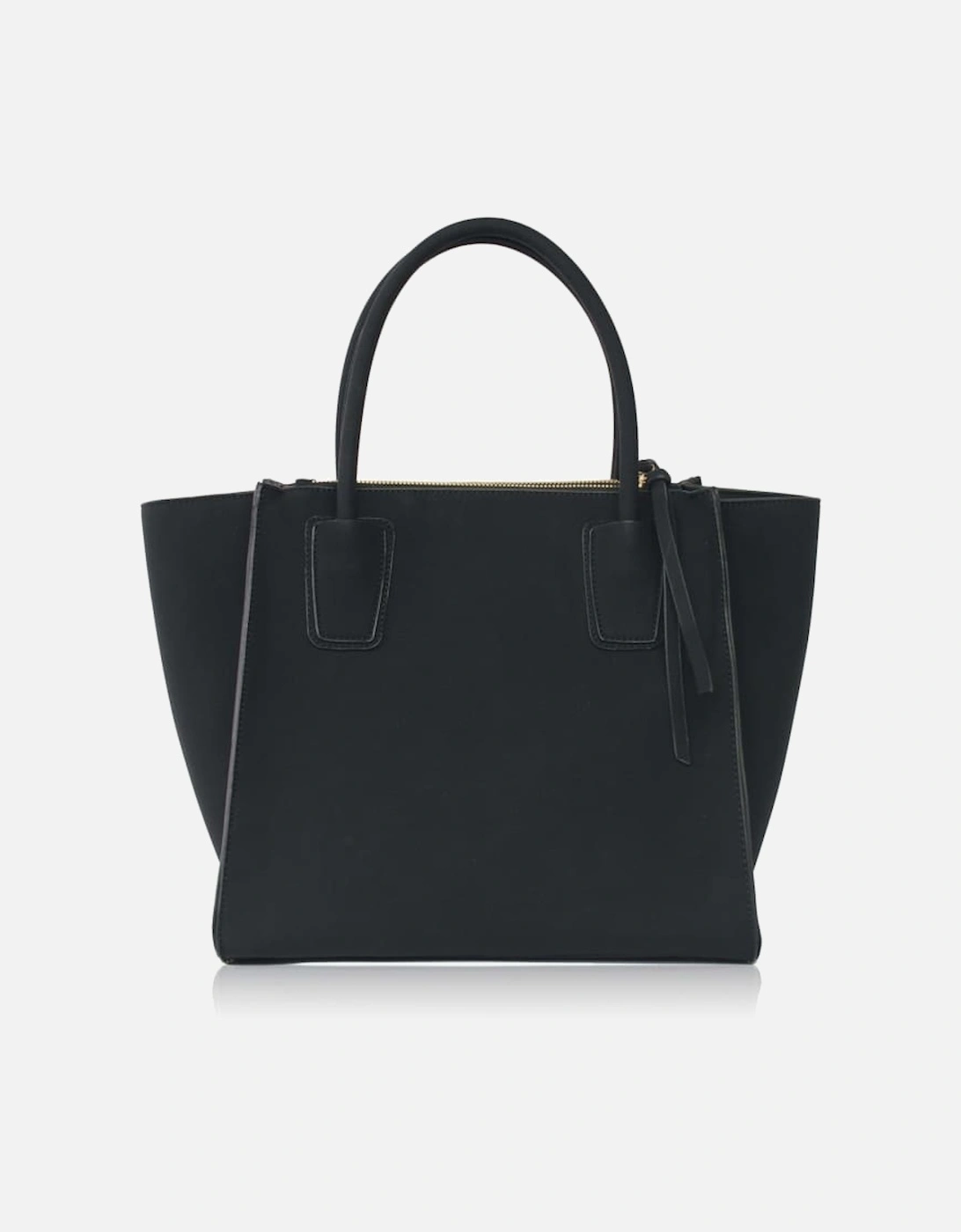 Demi Black Vegan Winged Tote Bag