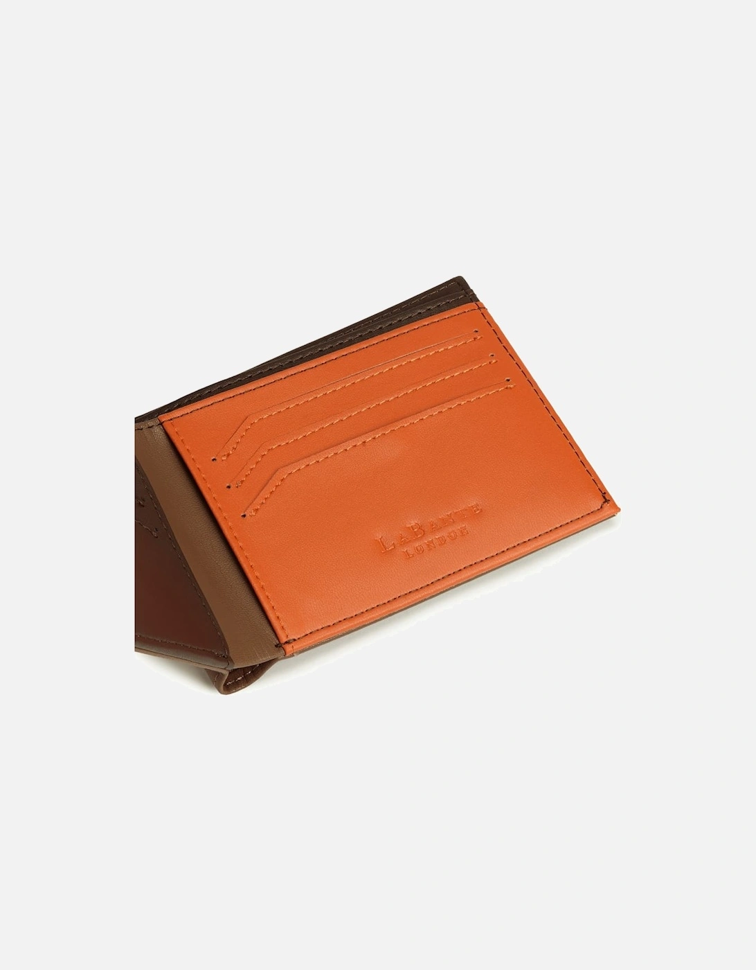 Brave Brown Vegan Bifold Wallet