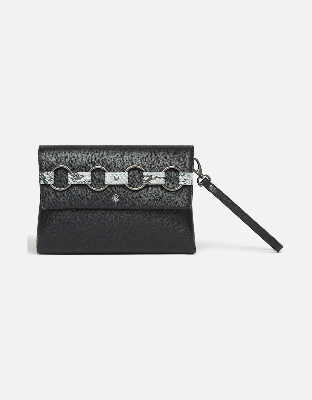 Alder Black Clutch & Cross-Body Bag