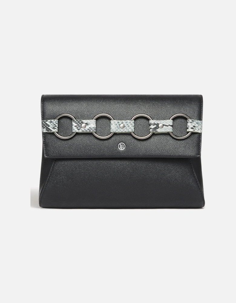 Alder Black Clutch & Cross-Body Bag