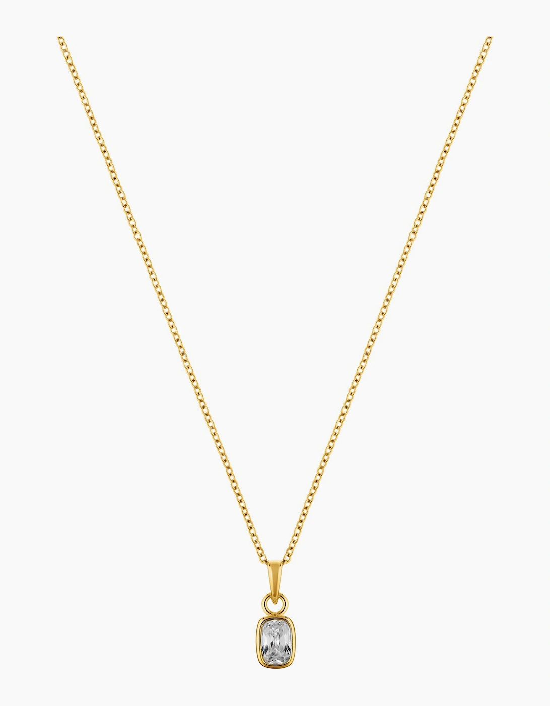Labante London Unisex Gold/Silver Enigma Plated Sterling Necklace