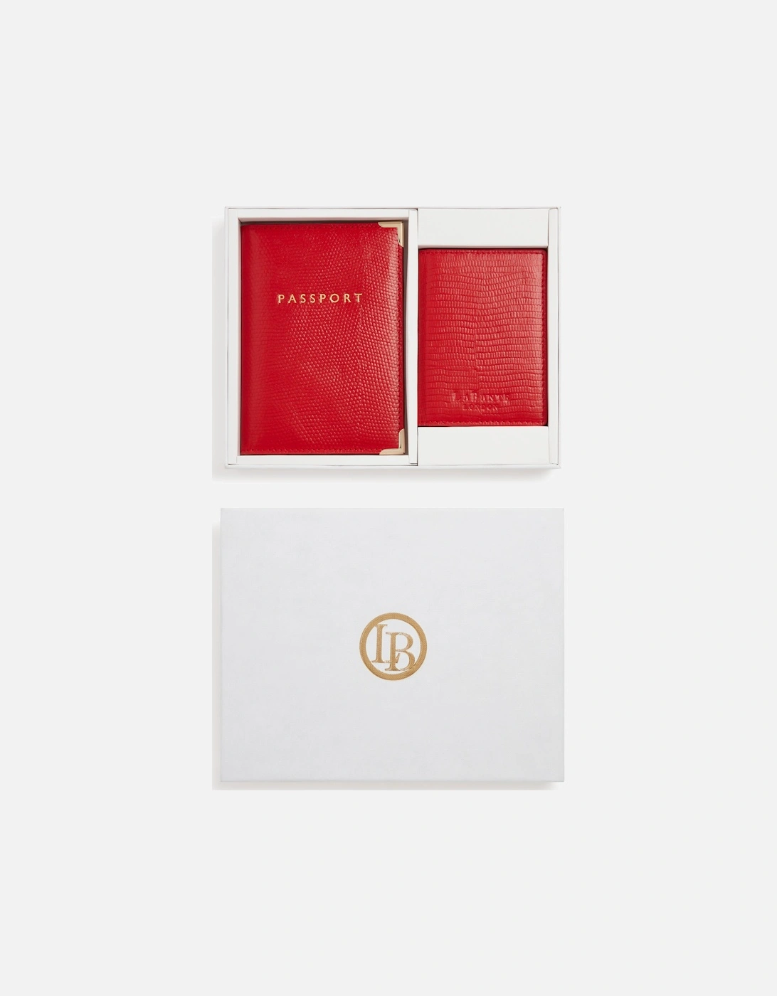 Nutcombe Red Passport Holder & Credit Card holder Gift Box, 8 of 7