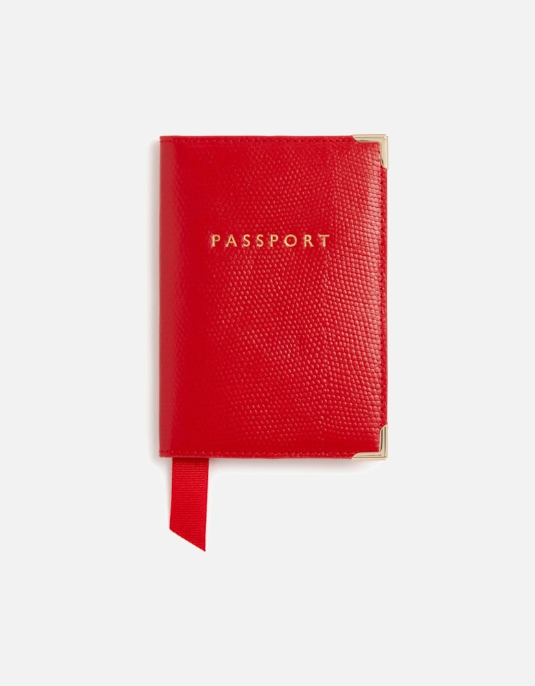 Nutcombe Red Passport Holder & bi-fold CC holder Gift Box