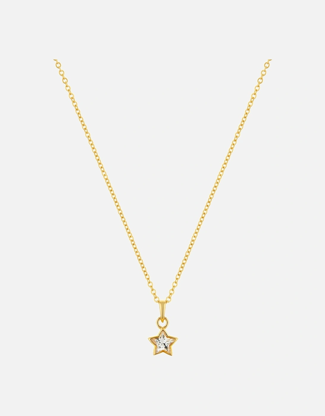 Divine Star Gold plated sterling silver Necklace, 4 of 3