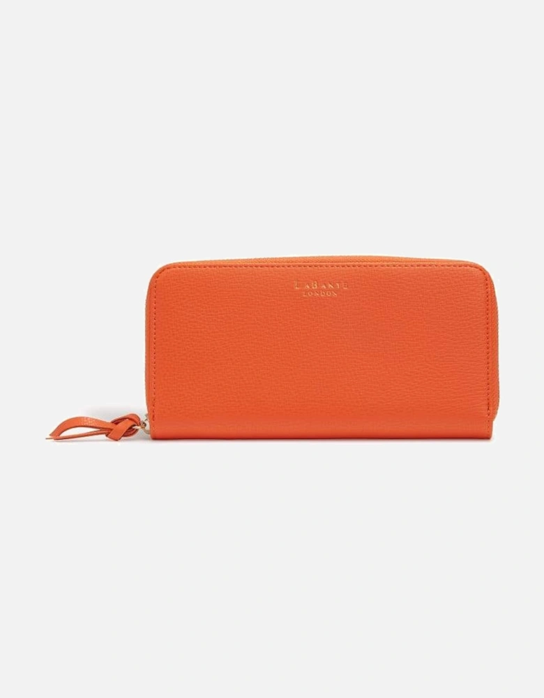 Serene Sunset Vegan Zip Around Wallet