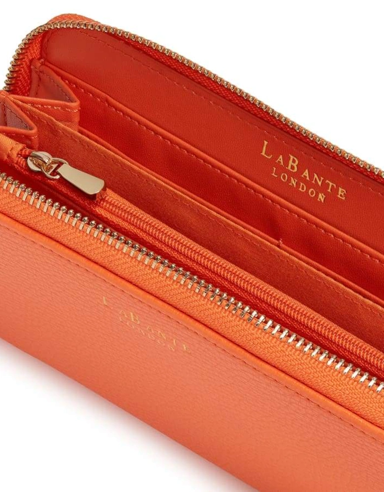 Serene Sunset Vegan Zip Around Wallet