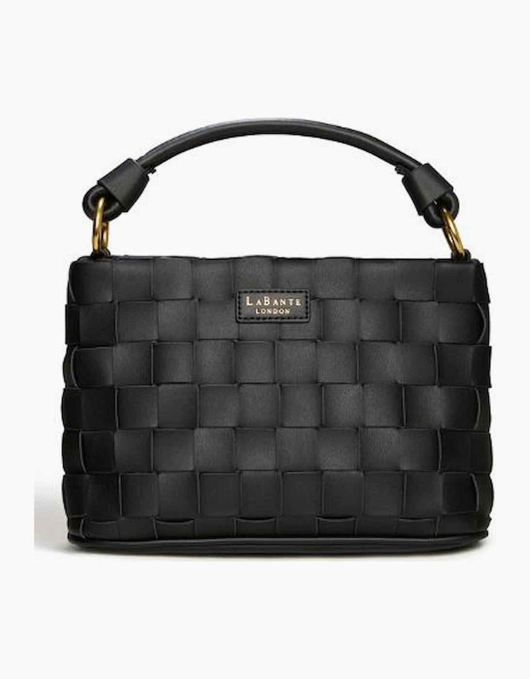 Labante London Women's Baby Bella Black Vegan Crossbody Bag