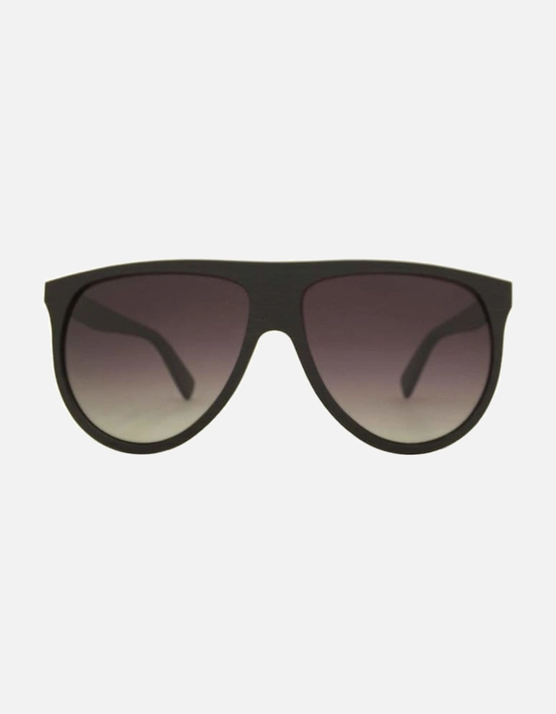 Ebony Wood Sophia Aviator Sunglasses, 5 of 4