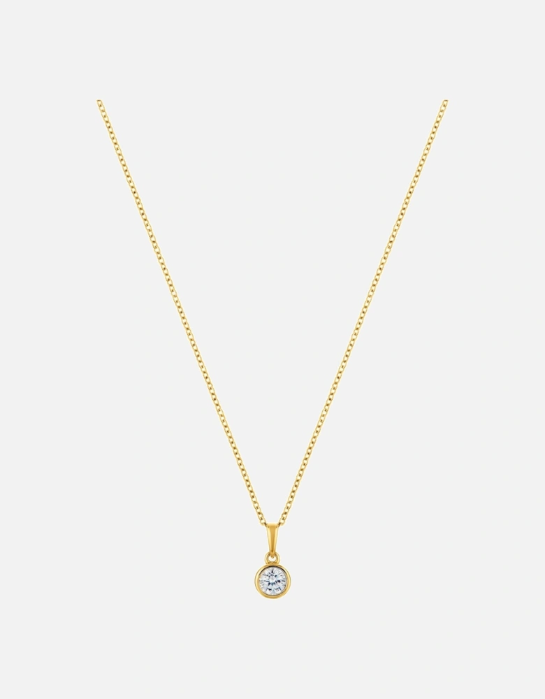 Circle of Life Gold plated sterling silver necklace