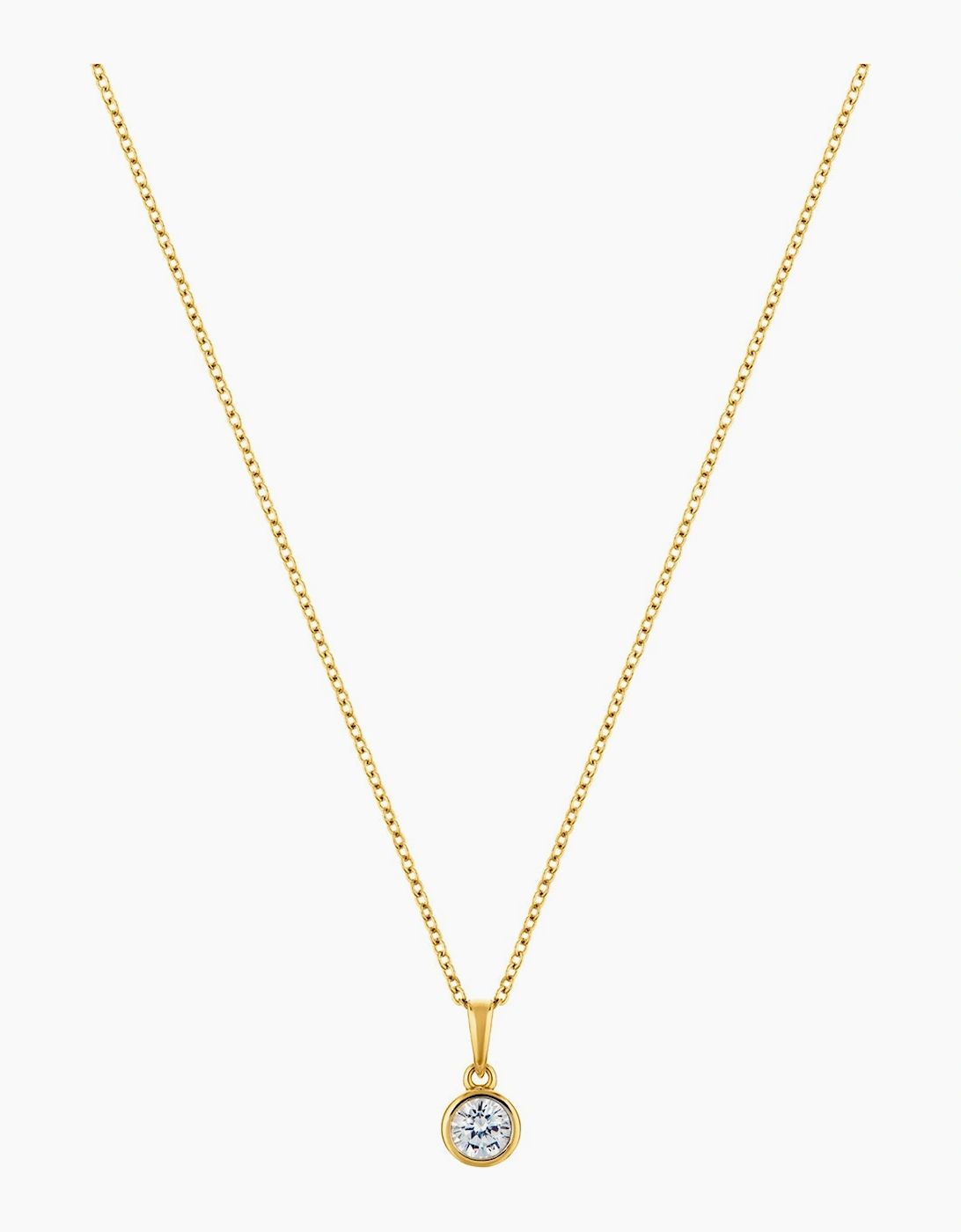 Labante London Circle of Life Gold plated sterling silver necklace