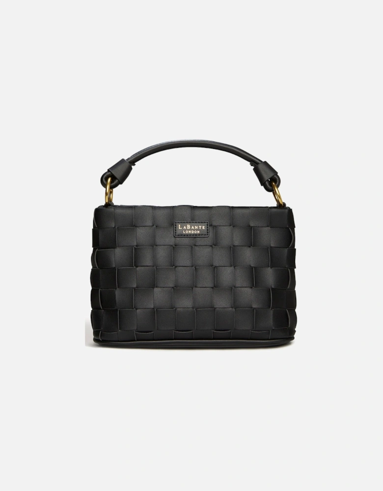 Bella Black Vegan Mini Crossbody Bag