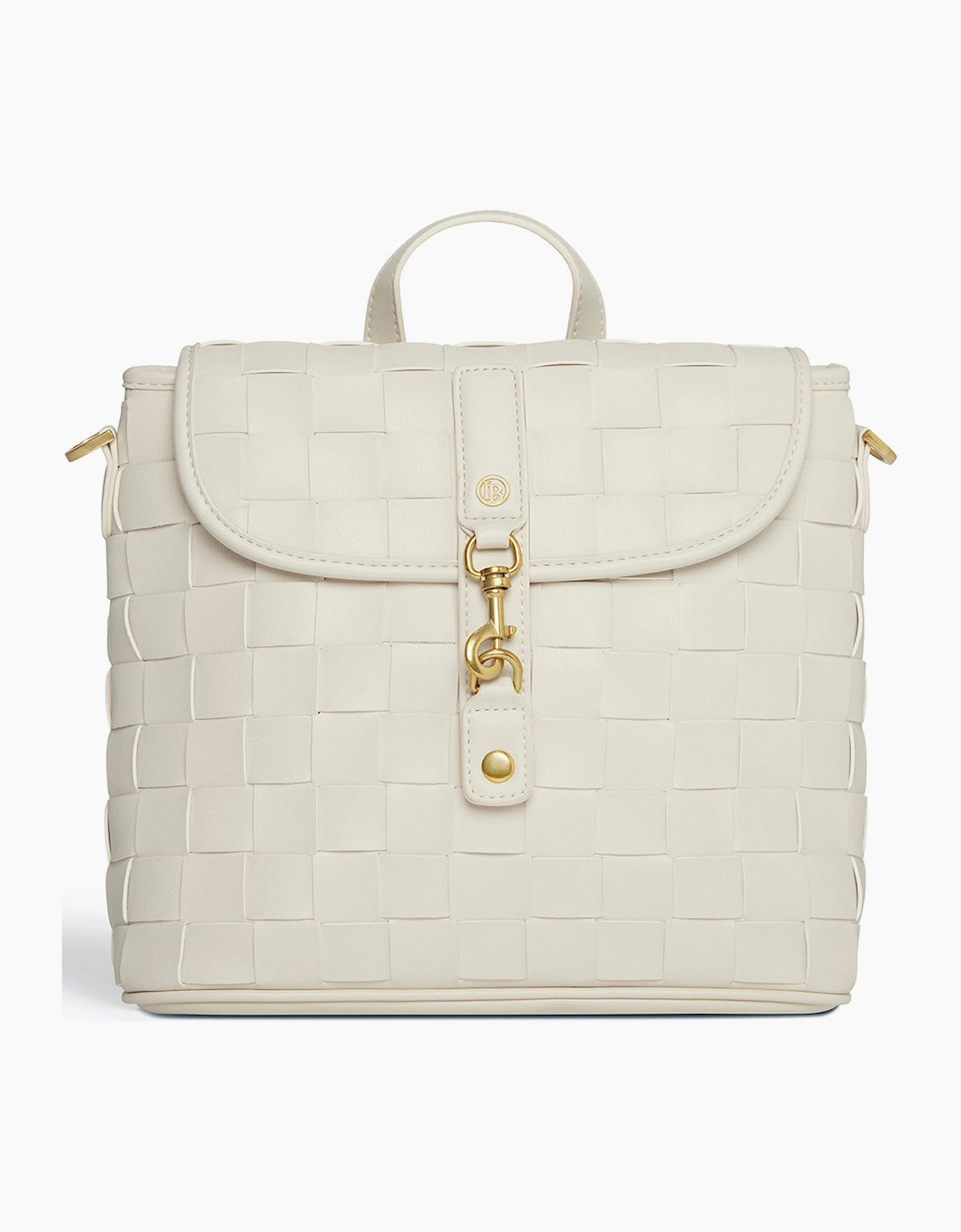Labante London Women's Rosie White Mini Vegan Backpack