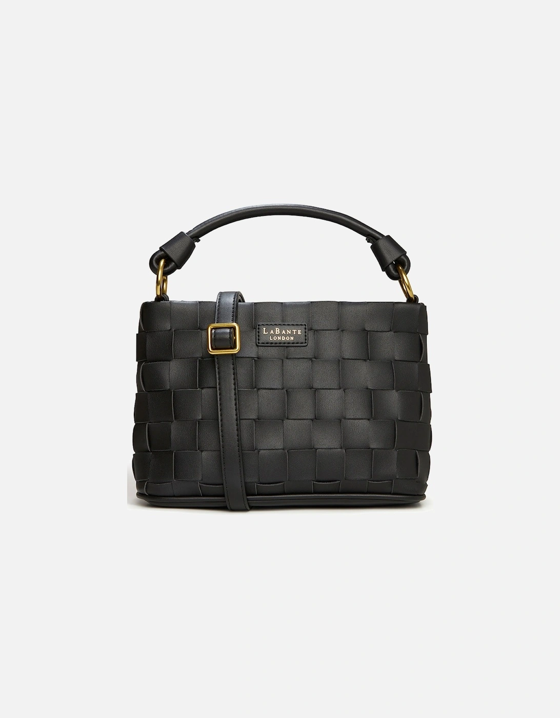 Bella Black Vegan Mini Crossbody Bag