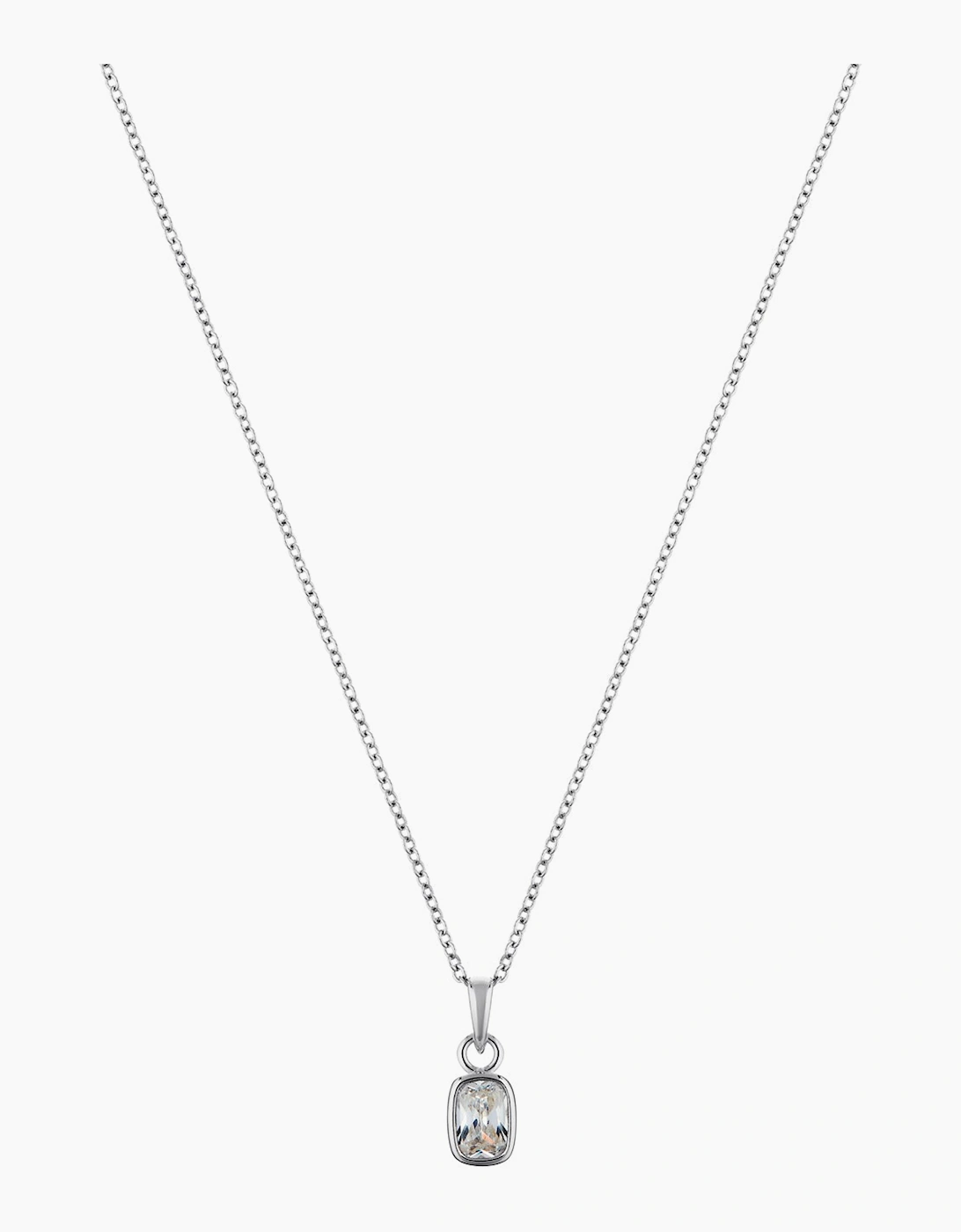 Labante London Unisex Silver Enigma Sterling Necklace