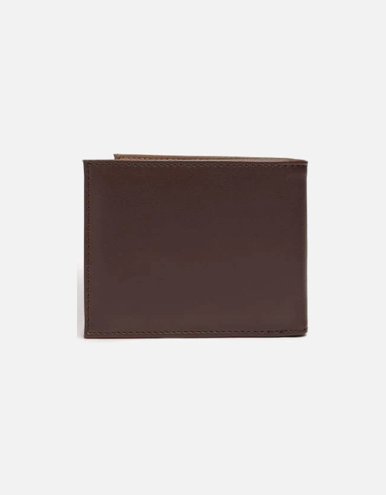 Brave Dark Brown Vegan Bifold Wallet