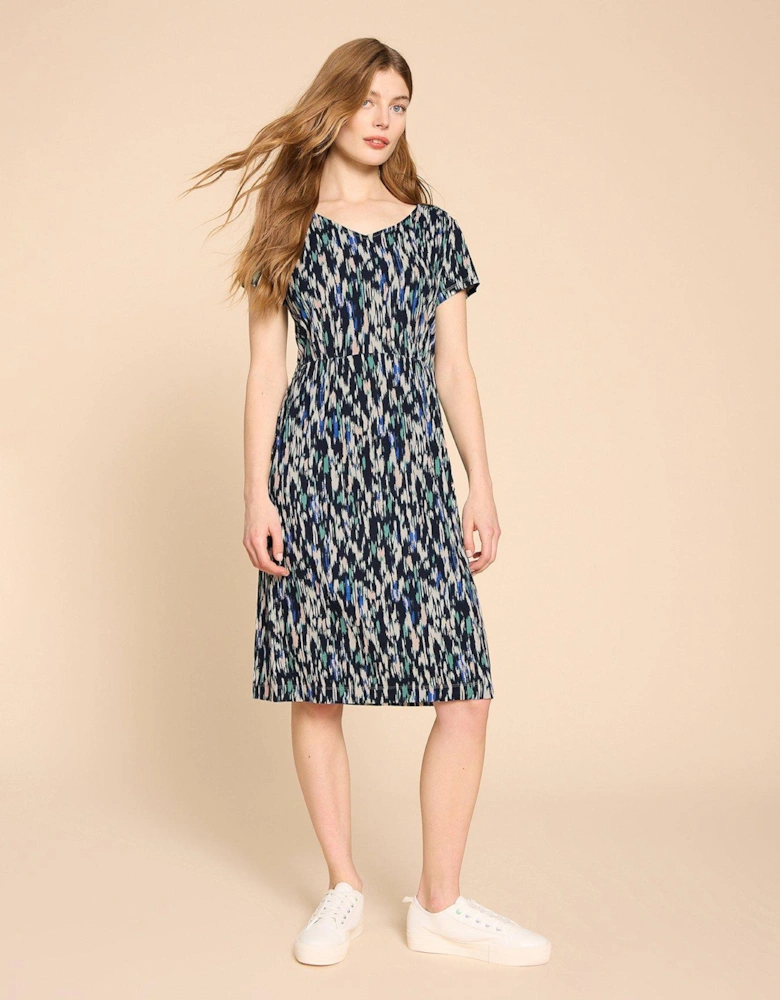 Tallie Jersey Dress - Navy